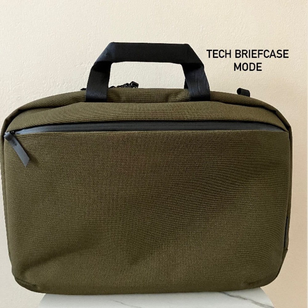 Alpaka Elements 3 in 1 Tech Brief pro (Army green) 15L Every day carry, compact
